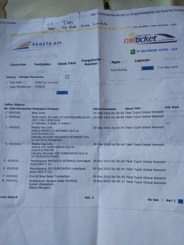 Kecewa dengan Tiket.com