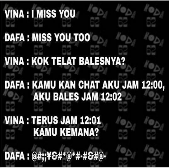 10 Obrolan cewek posesif bikin ngakak, pacar siapa nih gan?