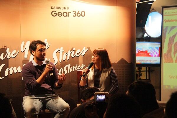 Pengalaman Seru Cobain Samsung Gear 360 di KTL Capture Your Complete Stories