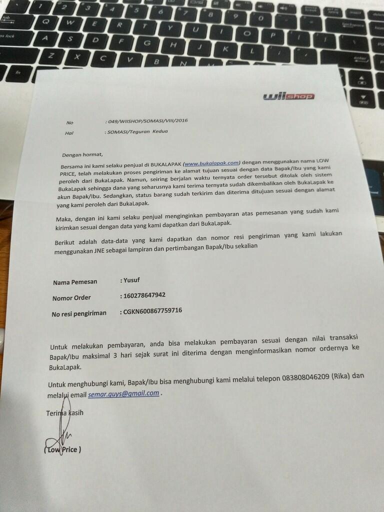 Surat Terbuka Untuk Agan YUSUF a.k.a ONTA ARAB