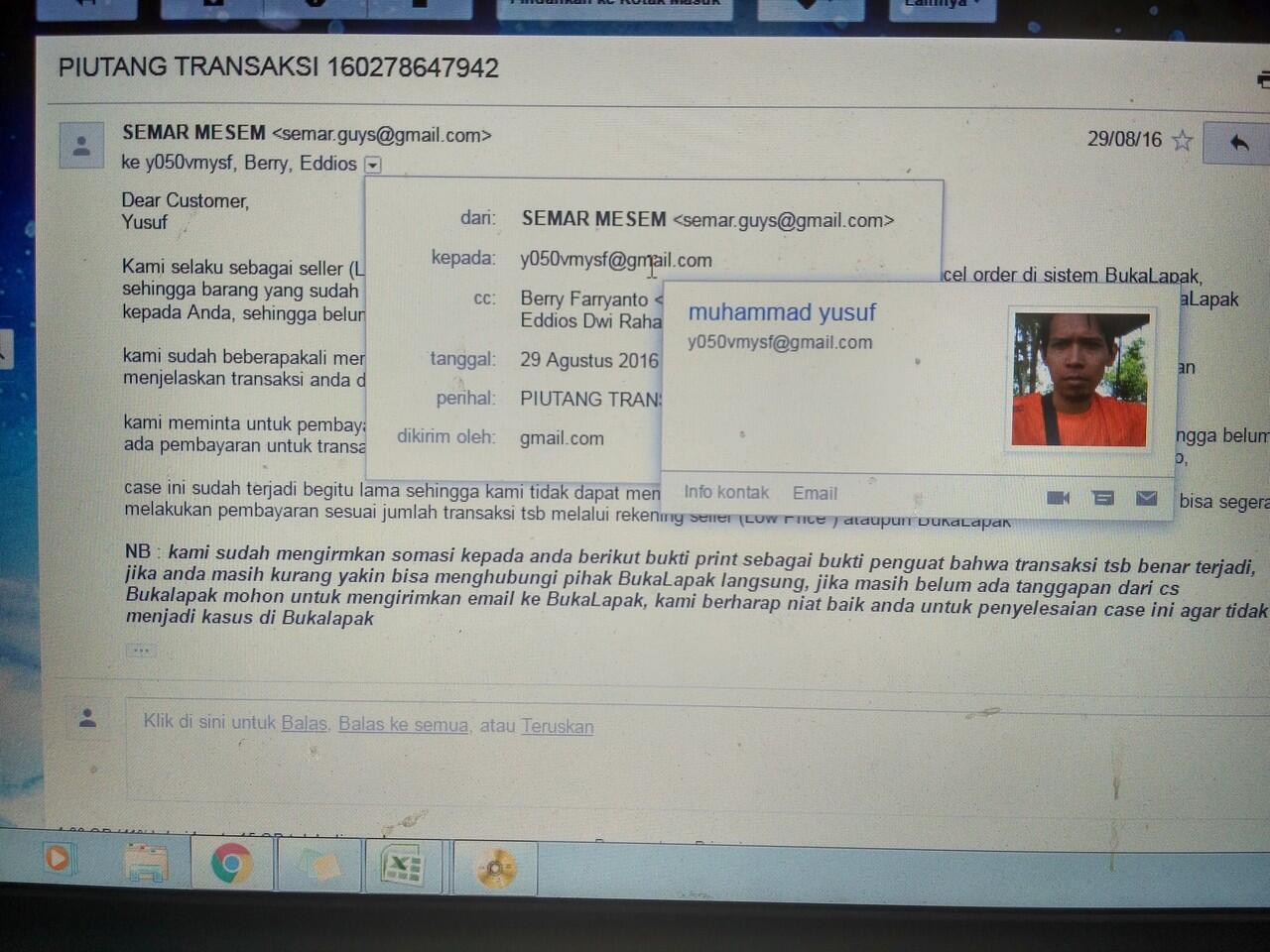 Surat Terbuka Untuk Agan YUSUF a.k.a ONTA ARAB