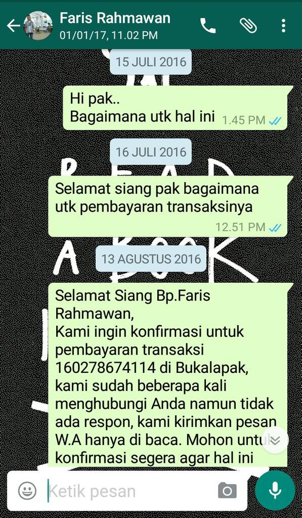 Surat Terbuka A.N FARIS RAHMAWAN