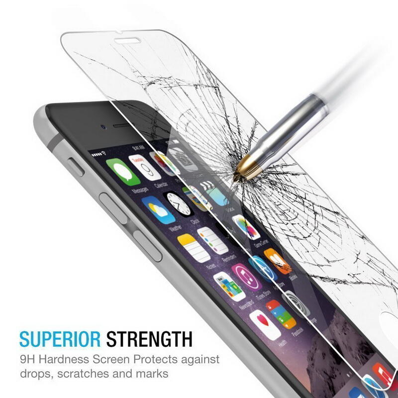 Tempered Glass Iphone 7 HQ - Depan Belakang - Termurah !