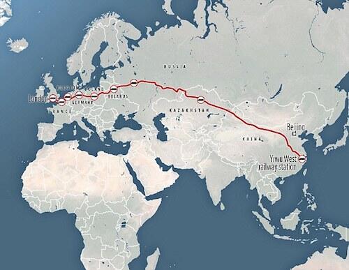 Jalur Sutera Terbaru, Cina Luncurkan Kereta Pertama ke London