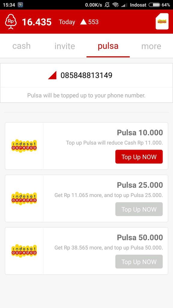 &#91;SHARE&#93; Free BTC, Money, Internet Acces, Pulsa - Update Setiap Hari