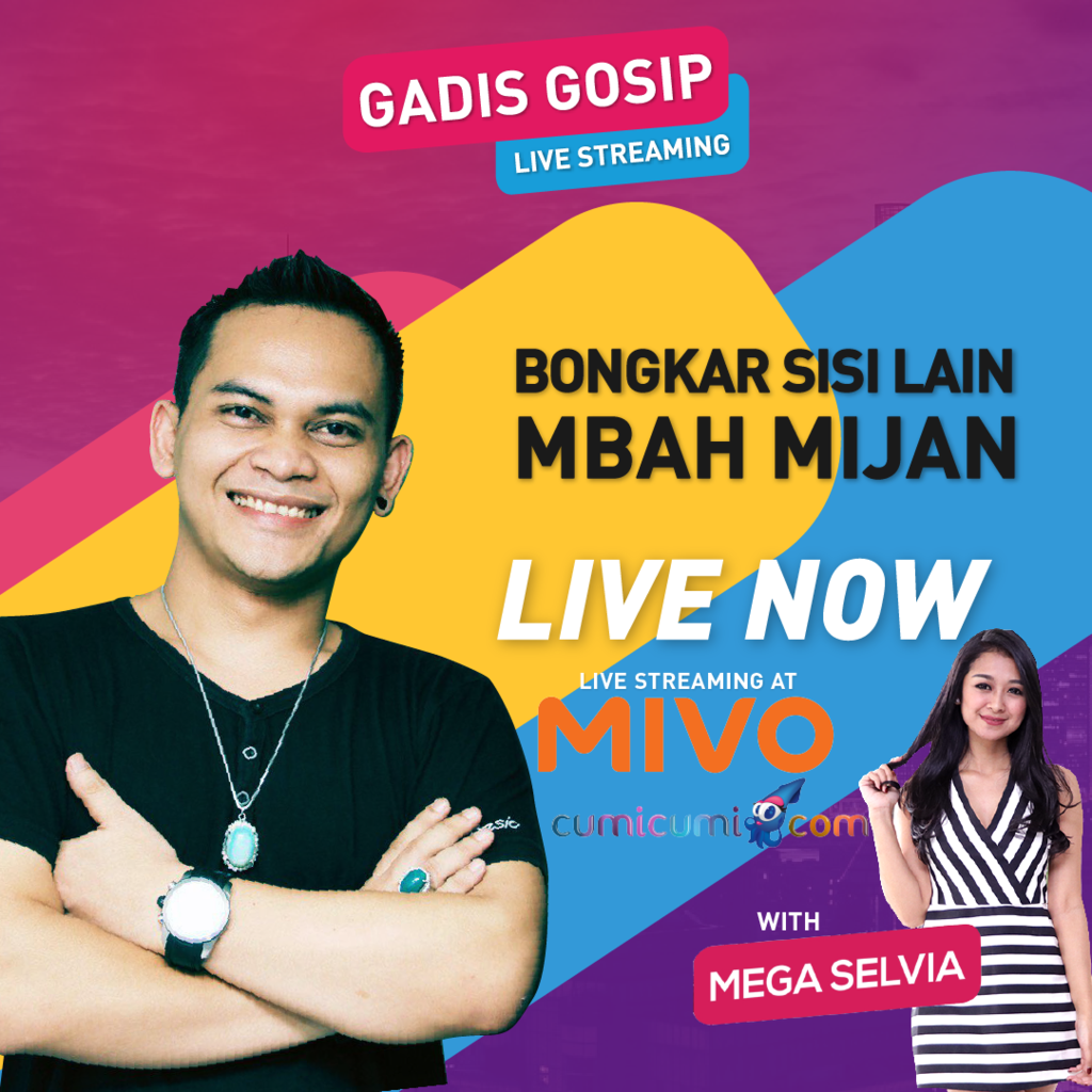Right Now! Gadis Gosip Live Streaming "Bongkar Sisi Lain Mbah Mijan"