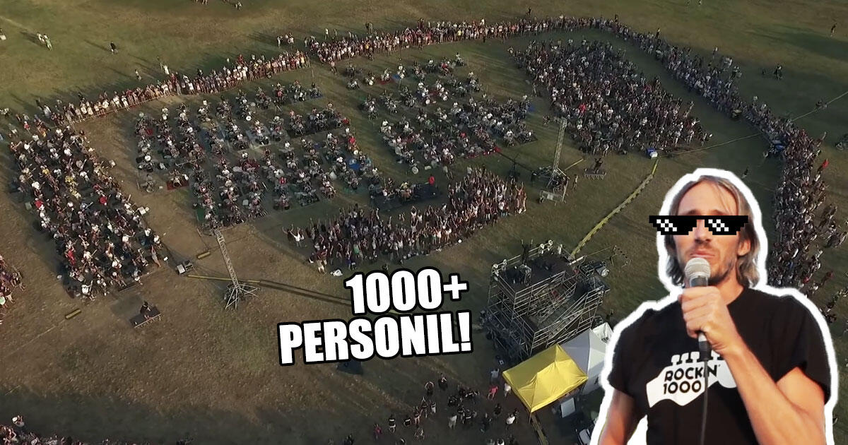The Rockin’ 1000, Band dengan lebih dari 1000 Personil!