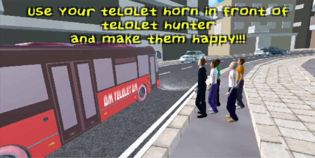 -OM TELOLET OM!!! - Bus Simulator- game bus simulator dengan klakson telolet