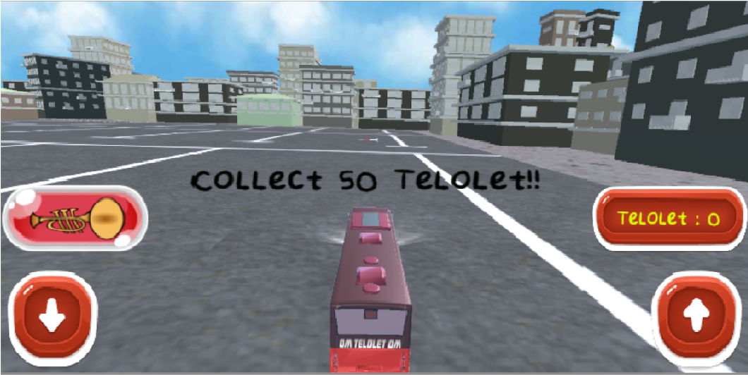 -OM TELOLET OM!!! - Bus Simulator- game bus simulator dengan klakson telolet