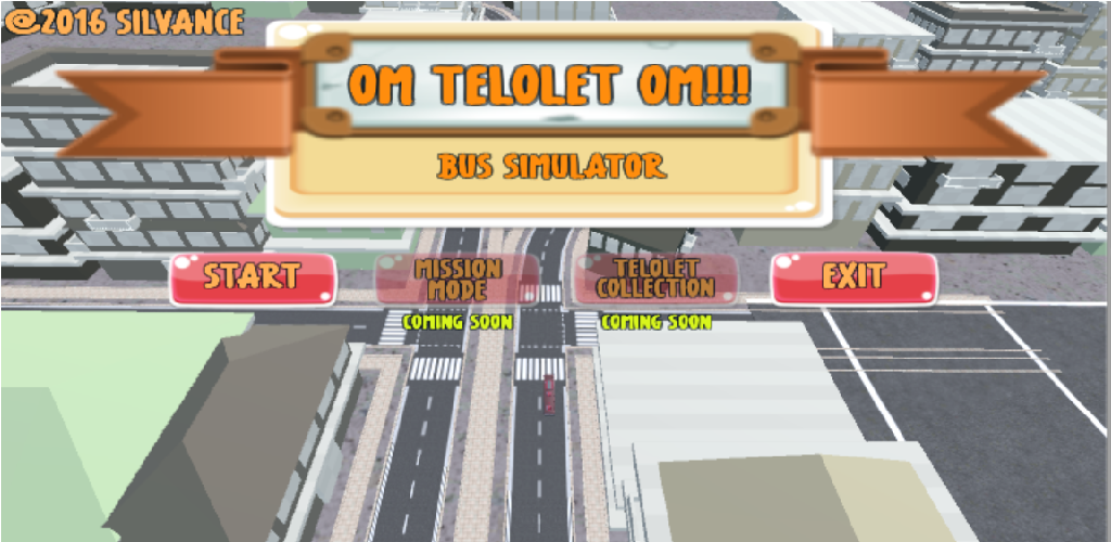-OM TELOLET OM!!! - Bus Simulator- game bus simulator dengan klakson telolet
