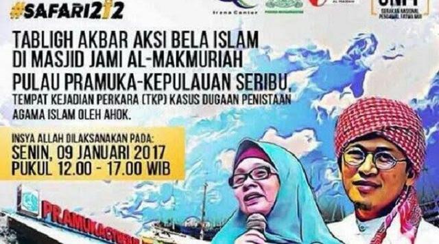 Beredar Acara Bela Islam di Pulau Seribu, Ini Kata Pengacara Ahok