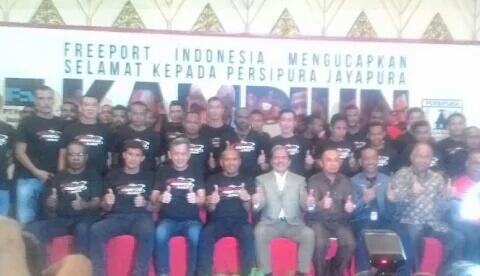 Juara TSC, Persipura Diguyur Bonus Rp1 Miliar