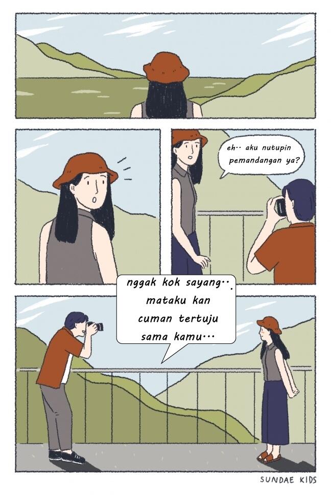 10 Ilustrasi 'Ngegombal' Ini Bikin Kamu Meleleh, Bisa Dipraktikkan Nih