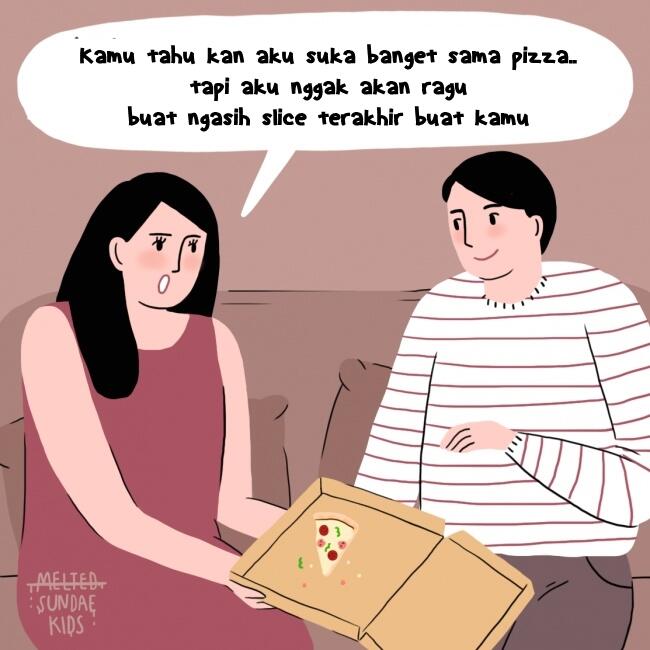 10 Ilustrasi 'Ngegombal' Ini Bikin Kamu Meleleh, Bisa Dipraktikkan Nih