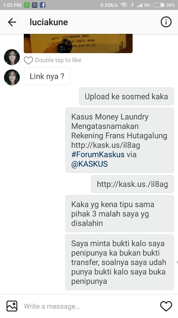 Kasus Money Laundry Mengatasnamakan Rekening Frans Hutagalung