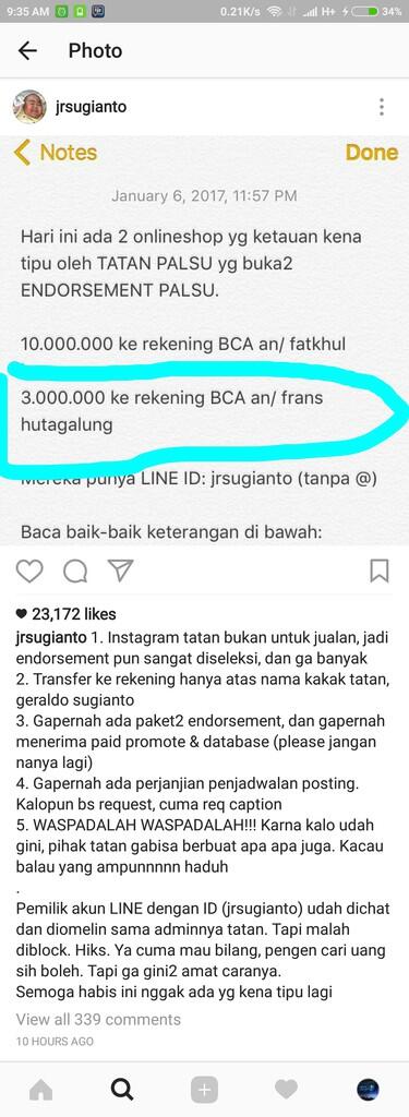 Kasus Money Laundry Mengatasnamakan Rekening Frans Hutagalung