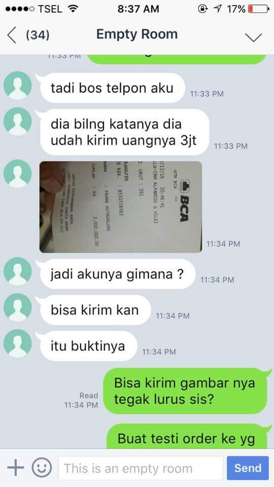 Kasus Money Laundry Mengatasnamakan Rekening Frans Hutagalung