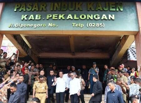 Presiden Datangi Pasar Kajen untuk Penuhi Janji