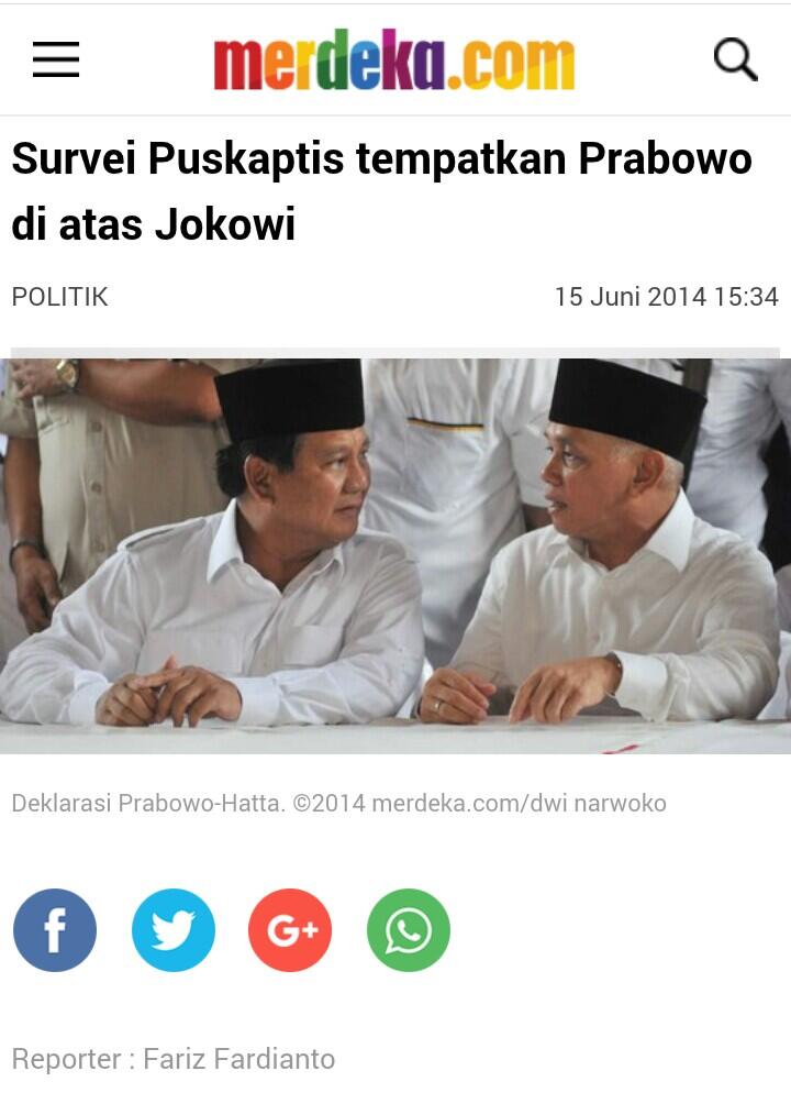 Prabowo: Saya Juga Korban Hoax  KASKUS