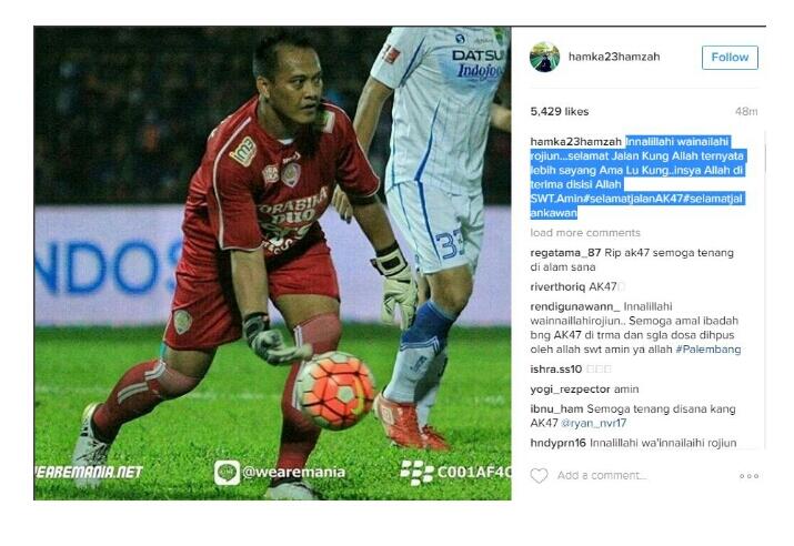 Breaking News. Kiper Arema FC Achmad Kurniawan Meninggal