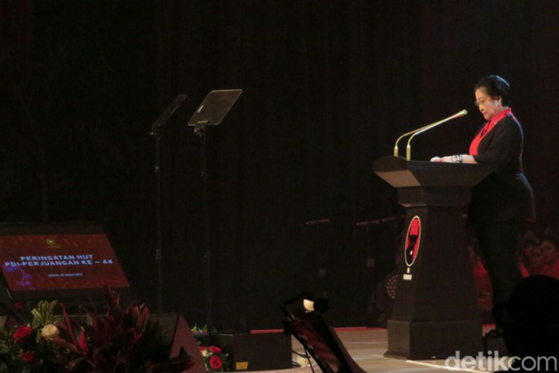 Di HUT PDIP, Megawati Bicara Soal Peramal Yang Antikebhinnekaan
