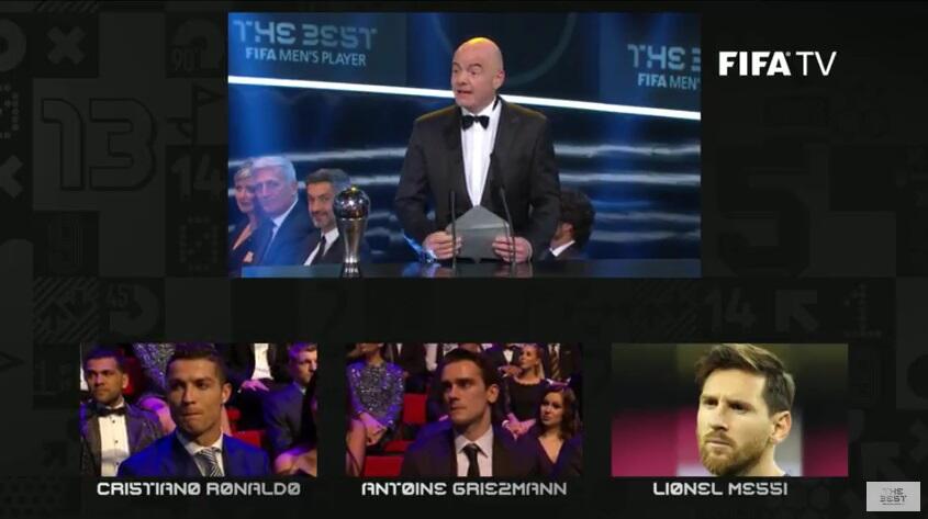 Inilah Hasil The Best FIFA Football Awards 2016