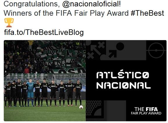 Inilah Hasil The Best FIFA Football Awards 2016