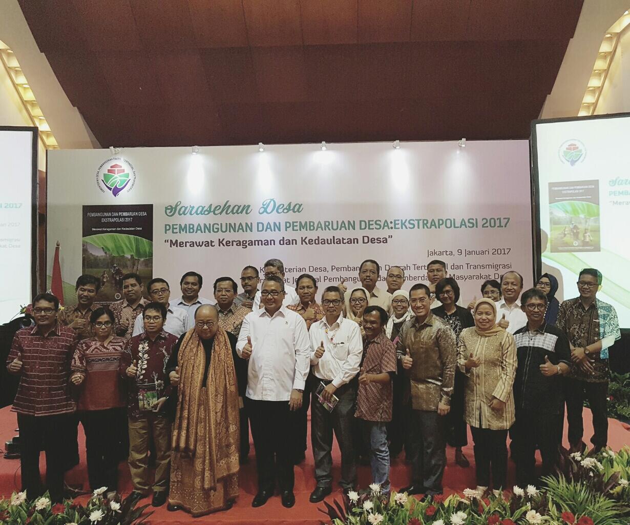 Seminar dan launching buku Merawat Keragaman &amp; Kedaulatan Desa di Bidakara