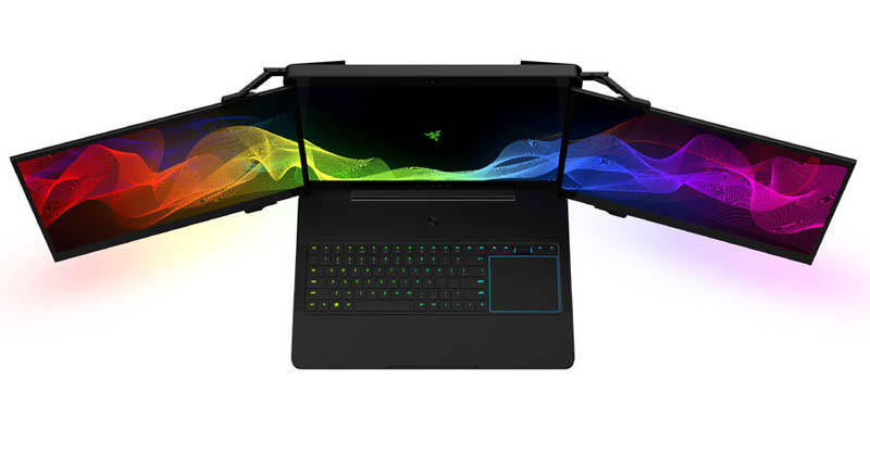 Laptop Pertama dengan Tiga Layar Sekaligus Segera Muncul enak main game gan