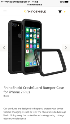 terjual rhinoshield crashguard bumper for iphone 7 plus black kaskus terjual rhinoshield crashguard bumper for iphone 7 plus black kaskus
