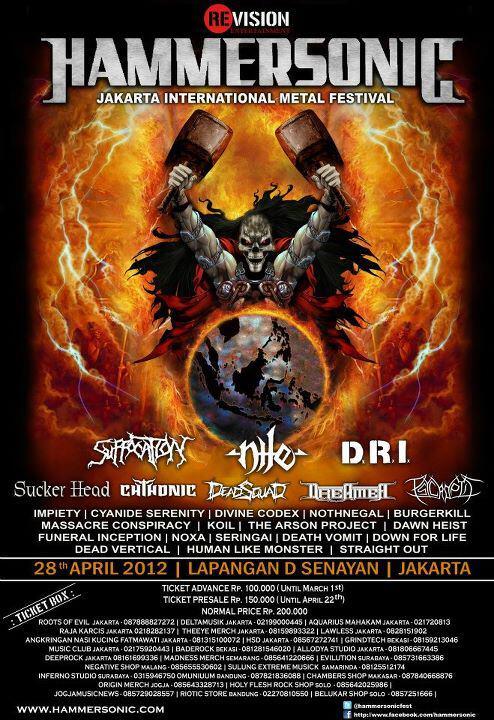 Hammersonic Festival 2017 Siap di Gelar