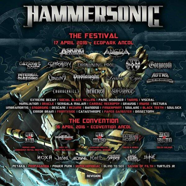 Hammersonic Festival 2017 Siap di Gelar
