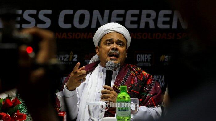 Singgung Nama Bupati Purwakarta, Habib Rizieq: Keadilannya di Mana?