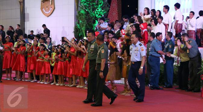 PANGLIMA TNI HADIRI PERAYAAN HARI NATAL BERSAMA 3000 PRAJURIT