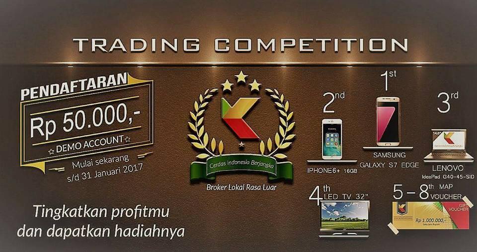 Kompetisi Trading Forex di PT Cerdas Indonesia Berjangka 2017