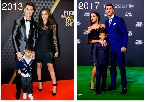 Cantikan Mana Pacar Barunya Cristiano Ronaldo Apa Mantannya?