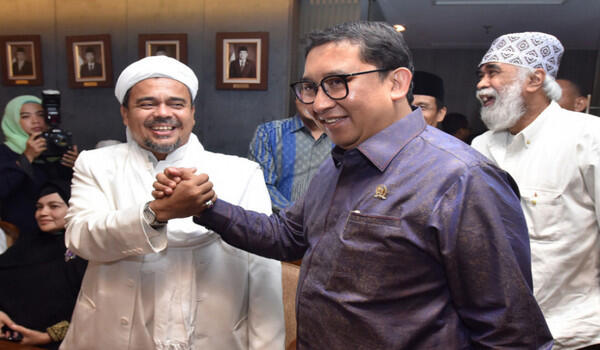 Fadli dan Fahri Janji Tindaklanjuti Permintaan Rizieq Syihab