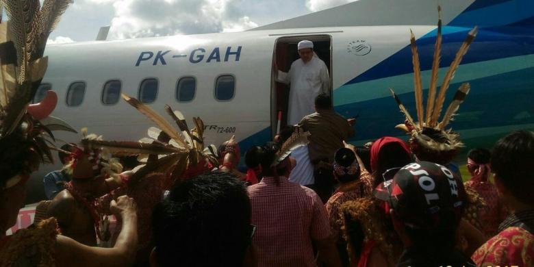 Ini Kronologis Penolakan Wasekjen MUI oleh Sejumlah Pemuda Dayak