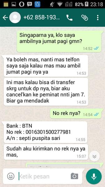 Penipu Baru, Cantik gan suwerr .....