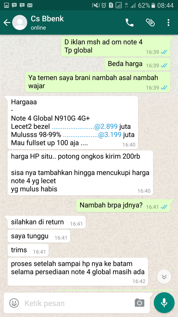 HATI HATI BELANJA DI BBENK PHONE SHOP BATAM