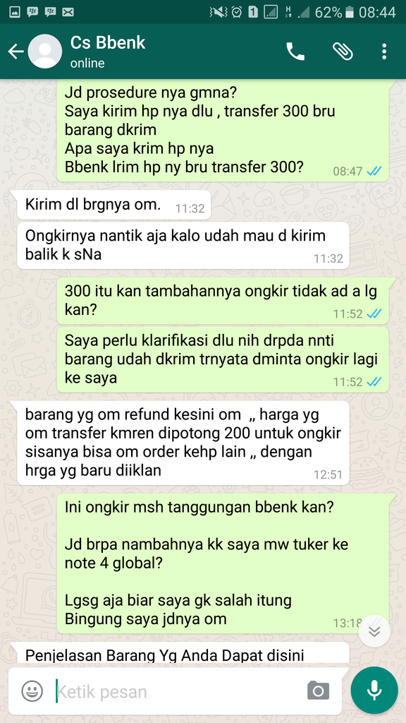 HATI HATI BELANJA DI BBENK PHONE SHOP BATAM