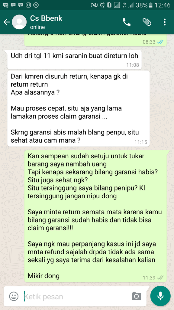 HATI HATI BELANJA DI BBENK PHONE SHOP BATAM