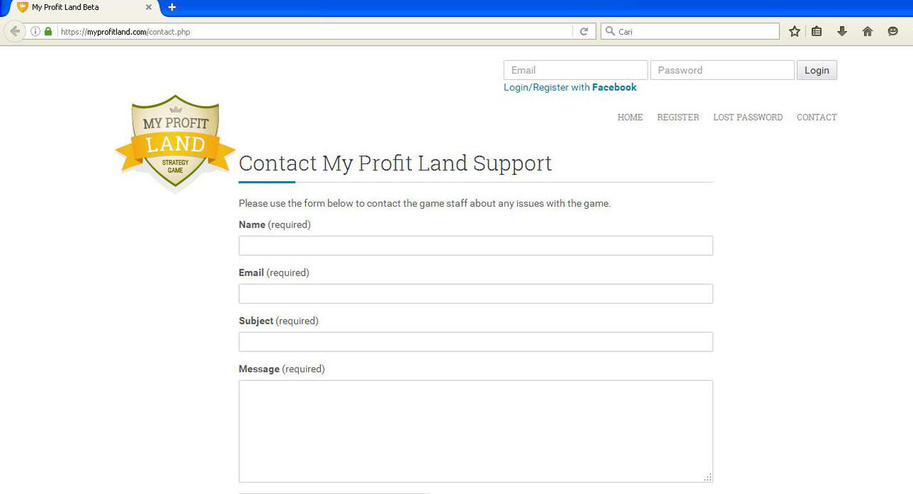 Game Penghasil Uang - My Profit Land - (web browser game ...