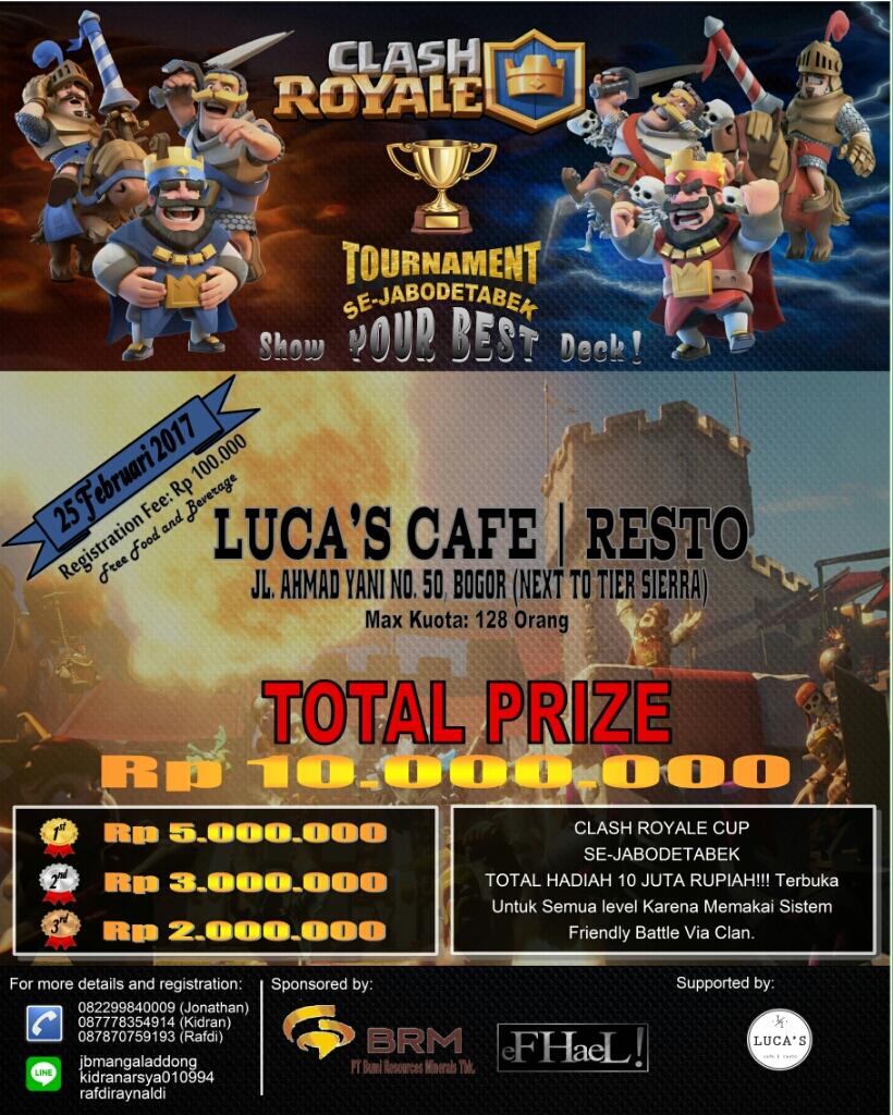 CLASH ROYALE CUP SE-JABODETABEK