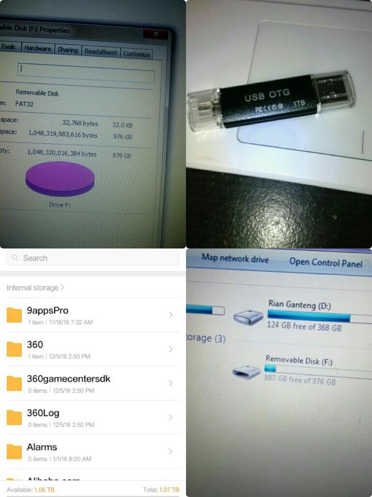 &#91;Resseler + Dropshiper PO &#93; Flashdisk 1 TB / 1000 GB .