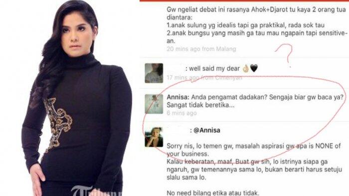 Annisa Pohan Minta Maaf Setelah 'Ngamuk' di Path, Ini Nasehat Netizen