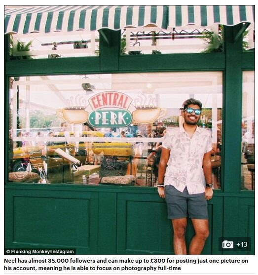 Dengan Takumi mereka dapatkan uang dari posting photo di Instagram