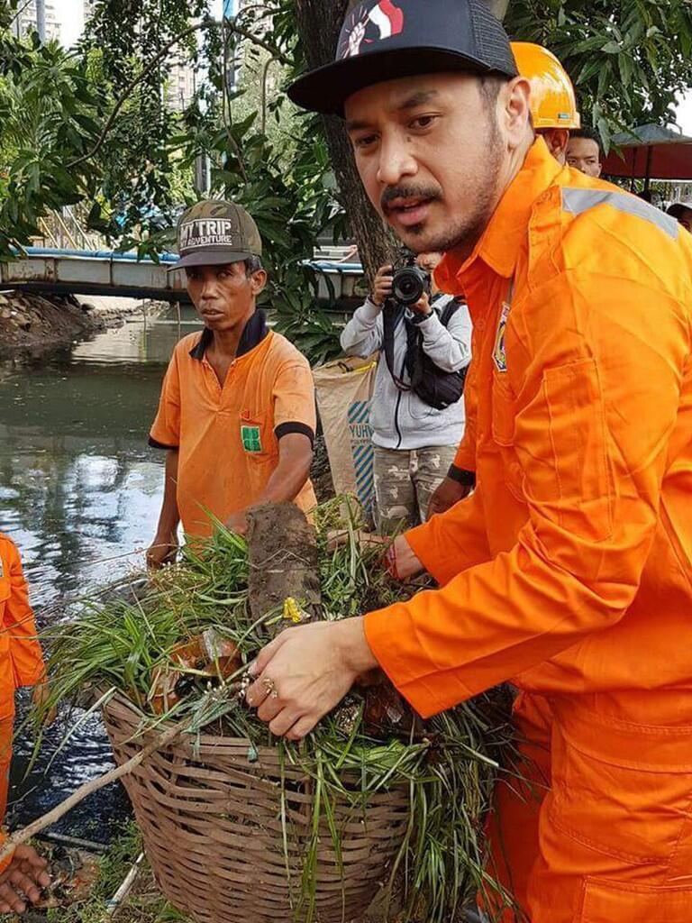  Giring Nidji Beraksi Jadi Pasukan Oranye, Ini Kata Pemprov DKI