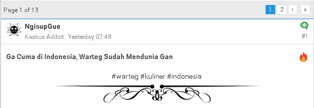 Ga Cuma di Indonesia, Warteg Sudah Mendunia Gan