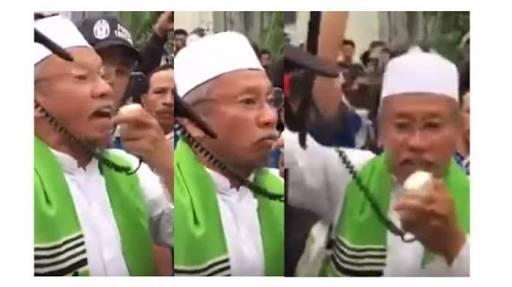 Habib Rizieq Tinggalkan Masjid Al-Azhar, Massa Berangsur Pulang